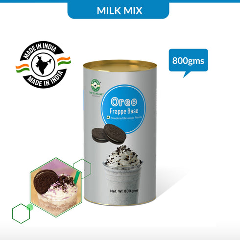 The Tea Planet Milkshake Mix Oreo Frappe Base