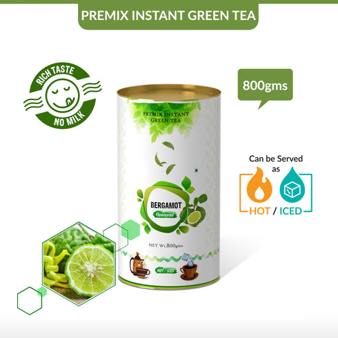 The Tea Planet Bergamot Flavoured Instant Green Tea