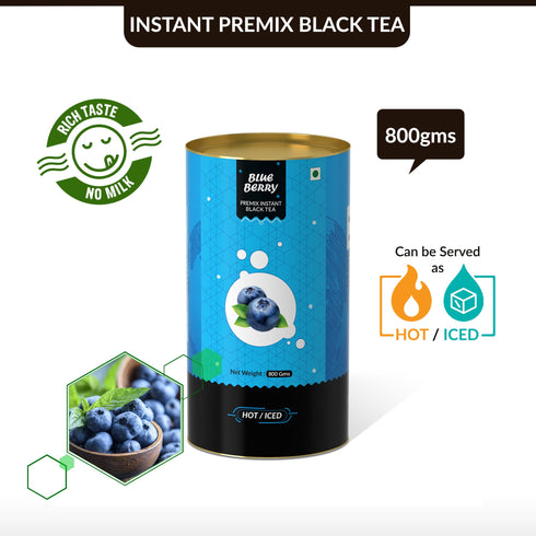The Tea Planet Blueberry Flavoured Instant Black Tea