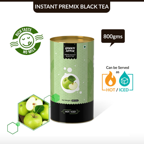 The Tea Planet Green Apple Flavoured Instant Black Tea
