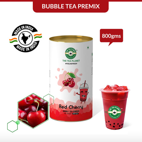 The Tea Planet Cherry Bubble Tea Premix