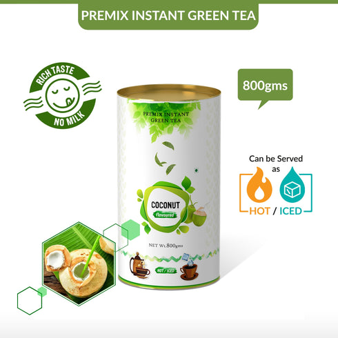 The Tea Planet Coconut Flavoured Instant Green Tea
