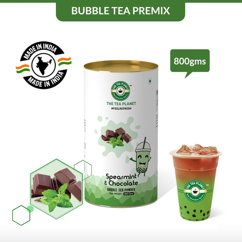 The Tea Planet Spearmint Chocolate Bubble Tea Premix