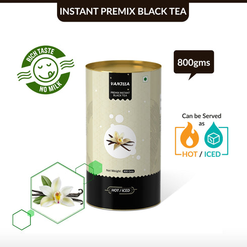 The Tea Planet Vanilla Flavoured Instant Black Tea