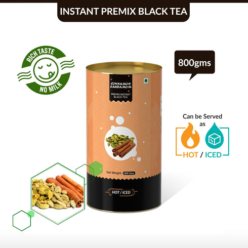 The Tea Planet Cinnamon+Cardamom Flavoured Instant Black Tea