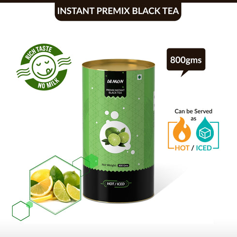 The Tea Planet Lemon Flavoured Instant Black Tea