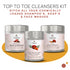 The Tribe Concepts Top-To-Toe Cleansers Kit