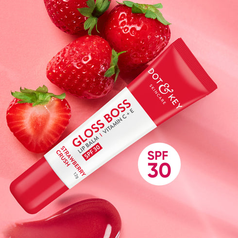 Dot and key Spf 30 Vitamin C+E Strawberry Lip Balm