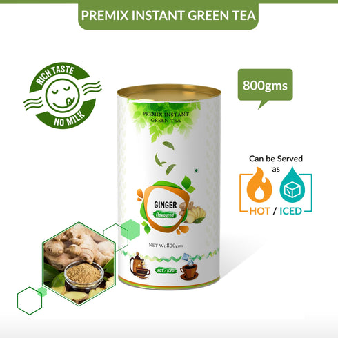 The Tea Planet Ginger Flavoured Instant Green Tea