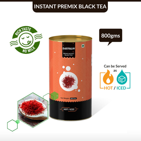 The Tea Planet Saffron Flavoured Instant Black Tea