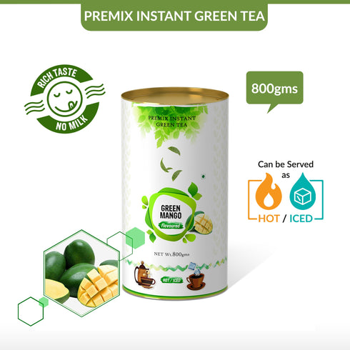 The Tea Planet Green Mango Flavoured Instant Green Tea