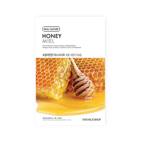 The Face Shop Real Nature Honey Face Mask 20g