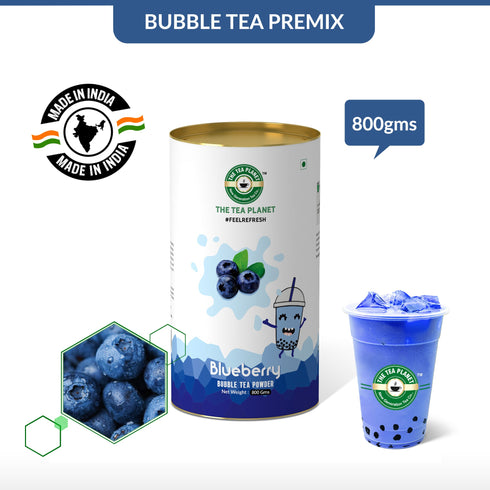 The Tea Planet Blueberry Bubble Tea Premix