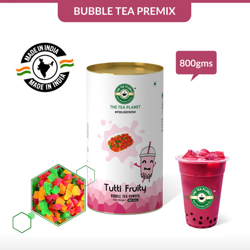 The Tea Planet Tutti Fruity Bubble Tea Premix