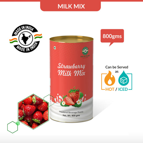 The Tea Planet Milk Mix Strawberry Flavor