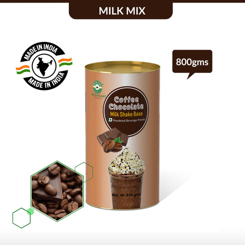 The Tea Planet Milkshake Mix Coffee Chocolate