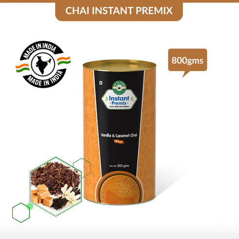 The Tea Planet Vanilla & Caramel Chai Premix (3 in 1)