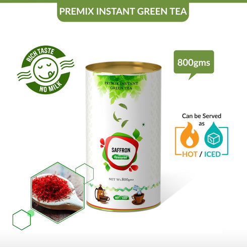 The Tea Planet Saffron Flavoured Instant Green Tea