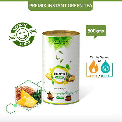 The Tea Planet Pineapple Flavoured Instant Green Tea