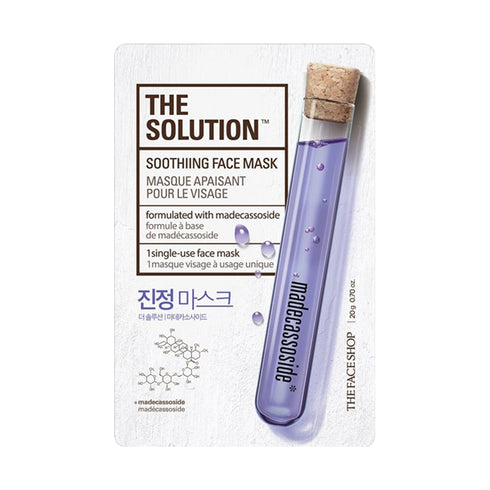 The Face Shop The Solution Soothing Face Mask 20g