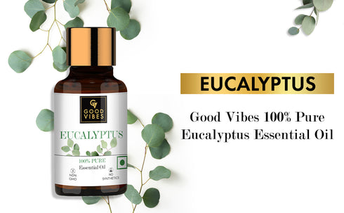Good Vibes Eucalyptus 100% Pure Essential Oil 10ml