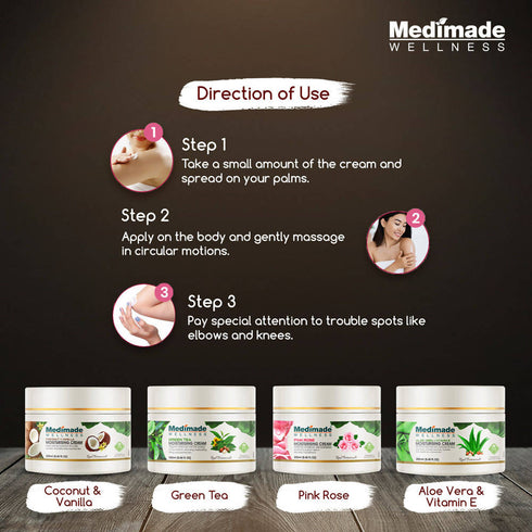 Medimade Wellness Coconut & Vanilla Moisturising Cream