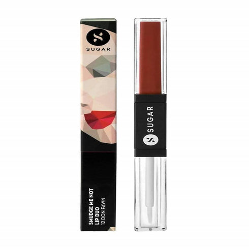 Sugar Smudge Me Not Lip Duo Don Fawn | Yellowish Brown