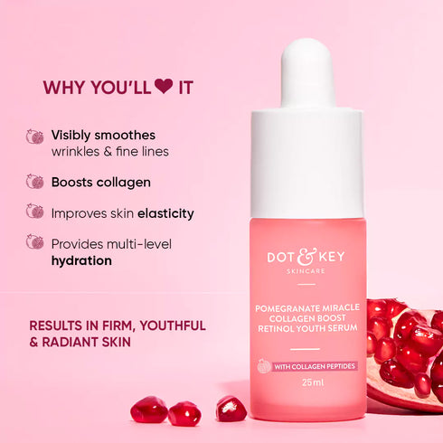 Dot and key Pomegranate + 0.9% Retinol Serum