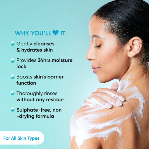 Dot and key Hyaluronic & Ceramide Hydrating Shower Gel