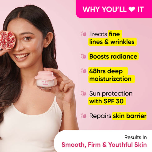 Dot and key Pomegranate + Multipeptide Anti Ageing Moisturizer Spf 30