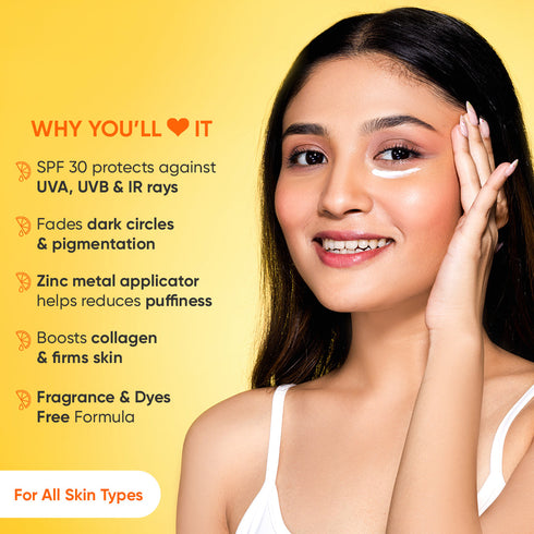 Dot and key Vitamin C + E Eye Cream With Spf 30