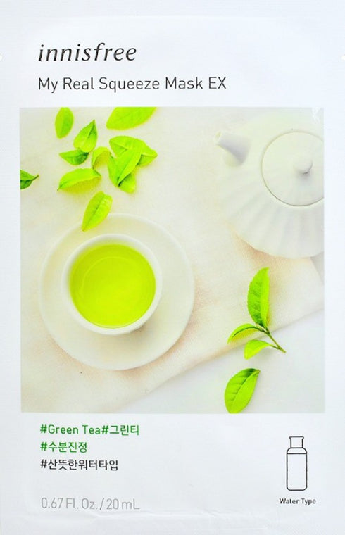 Innisfree My Real Squeeze Mask EX | Green Tea