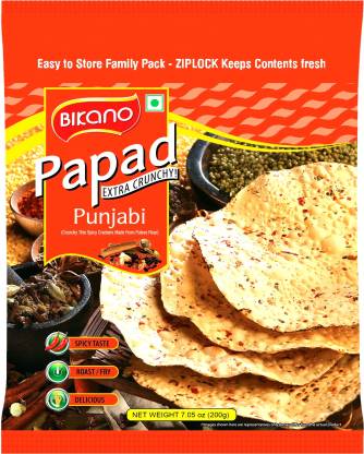 Bikano Punjabi Papad 200g