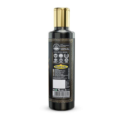 Khadi Natural Activated Bamboo Charcoal Hair Cleanser 210ml