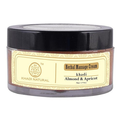 Khadi Herbal Almond Apricot Massage Cream 100g