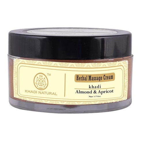 Khadi Herbal Almond Apricot Massage Cream 100g