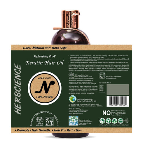 Herb Cience Replenishing ProV Keratin Hair Oil