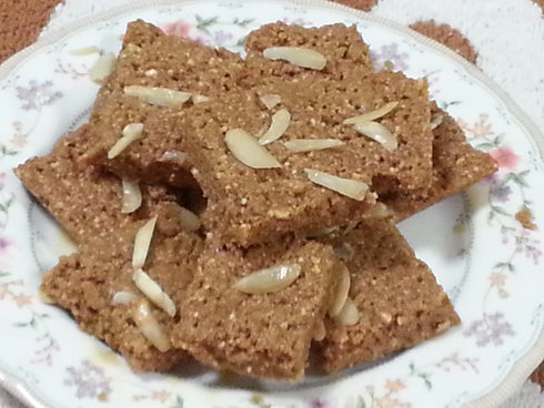 Sampradaya Oats Burfi
