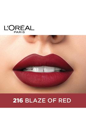 L'Oreal Paris Color Riche Moist Matte Lipstick 216 Blaze Of Red