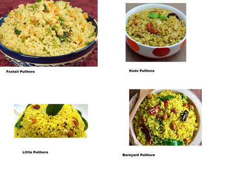 PMC Organics Assorted Millet Pulihora Mix 800gms