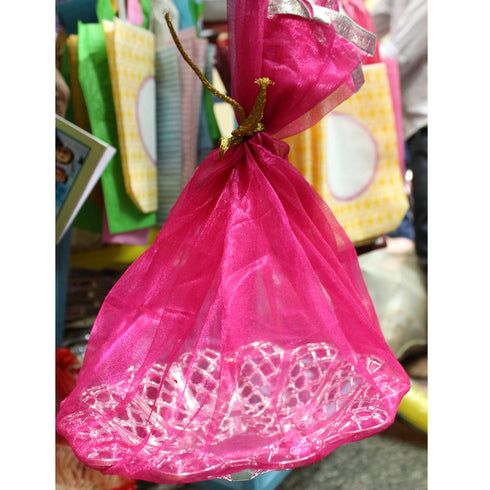 Red Plastic Fruit Basket