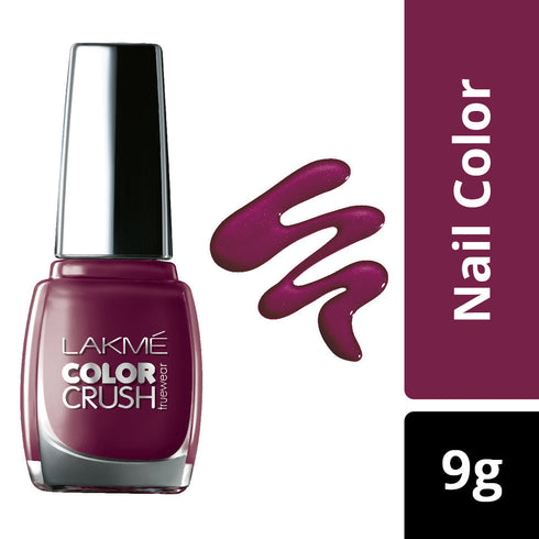 Lakme True Wear Color Crush Nail Color 9ml