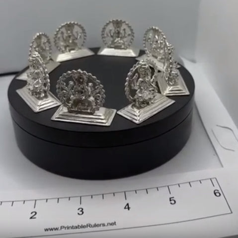 Pure Silver Ashtalakshmi Set 115Grams