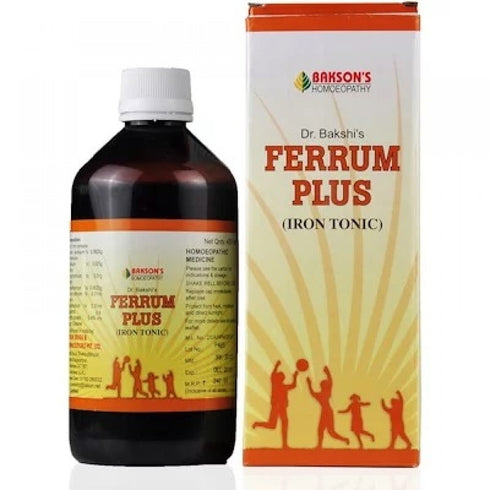 Bakson's Ferrum Plus Iron Tonic