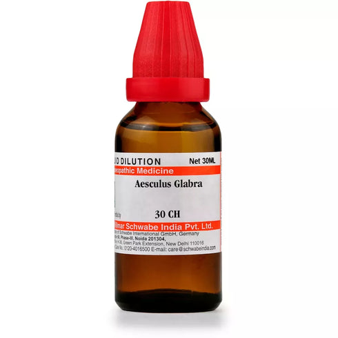 Dr Willmar Schwabe India Aesculus Glabra Dilution