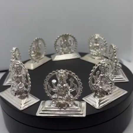 Pure Silver Ashtalakshmi Set 115Grams