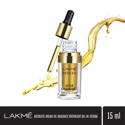 Lakme Absolute Argan Oil Radiance Overnight Oil|In|Serum