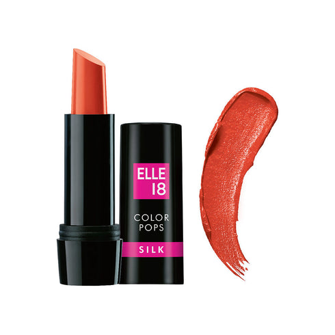 Elle 18 Color Pops Silk Lipstick | Pack Of 24.2g Each