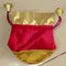 Pink Gold Thread Work Potli Bag