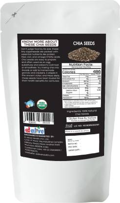 D-Alive Honestly Organic Chia Seeds